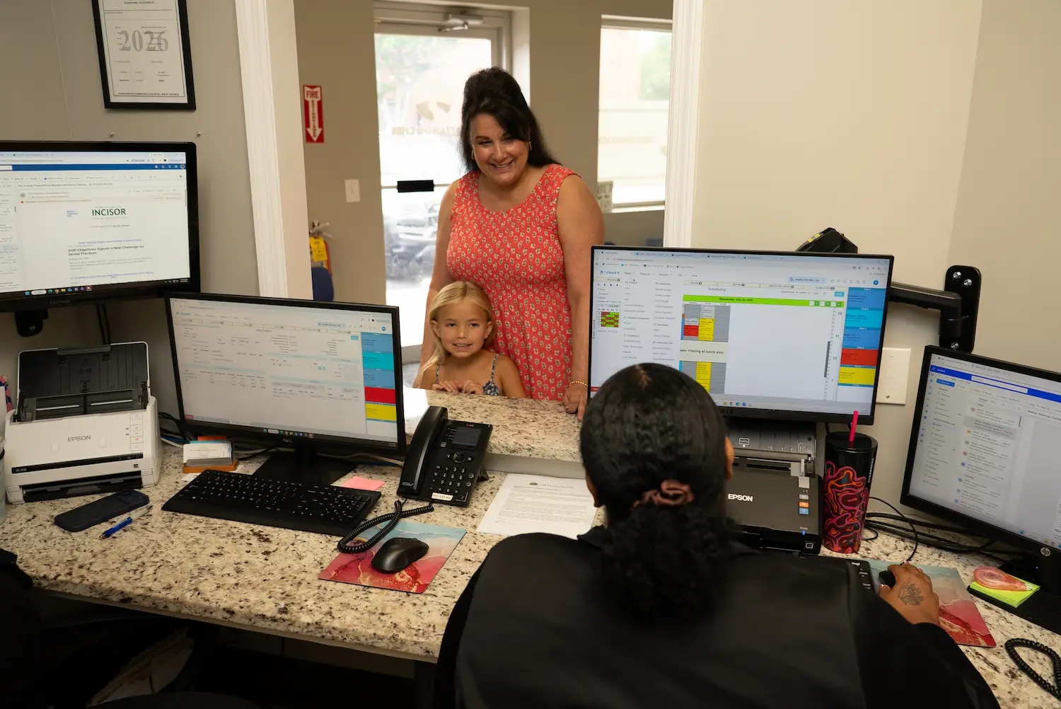 A pediatric patient receiving care in an Oak partner practice